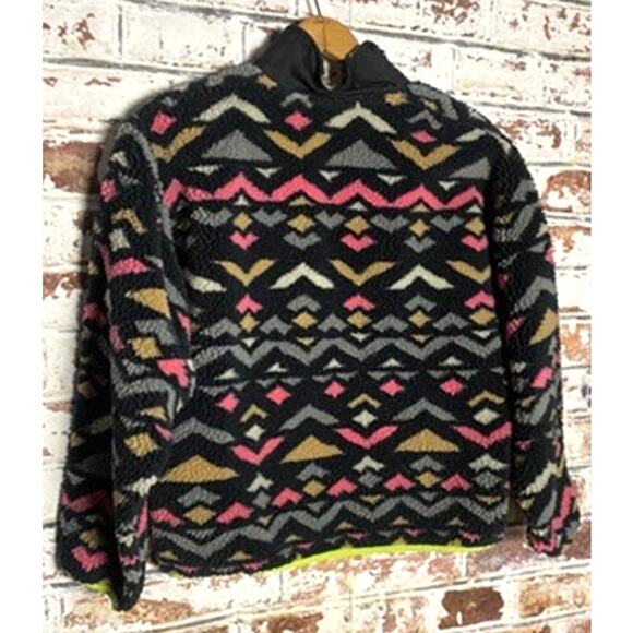 Levi's Arizona Sherpa Quarter Zip Sweatshirt - Multi-Color - Picture 11 of 11